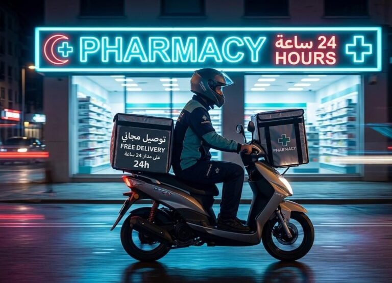 خدمة توصيل الأدوية والمستلزمات الطبية